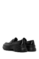 Erkek Siyah Deri Casual Loafer | Derimod Erkek Siyah Deri Casual Loafer | Derimod