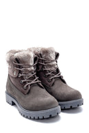 Women's Darkwood Nubuck Boots | Derimod Women's Darkwood Nubuck Boots | Derimod
