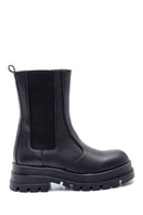 Women's Thick Sole Long Chelsea Boots | Derimod Women's Thick Sole Long Chelsea Boots | Derimod
