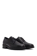 Women's Black Lace-up Leather Masculine Shoe | Derimod Women's Black Lace-up Leather Masculine Shoe | Derimod