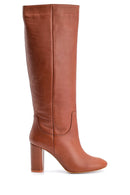 Women's Heeled Leather Boots | Derimod Women's Heeled Leather Boots | Derimod