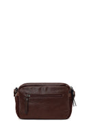 Woman Brown Crossbody Bag with Long Strap | Derimod Woman Brown Crossbody Bag with Long Strap | Derimod