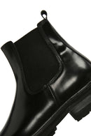 Men's Black Leather Chelsea Boots | Derimod Men's Black Leather Chelsea Boots | Derimod