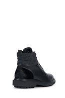 Geox Men's Black Faloria ABX Nubuck Leather Detailed Boots | Derimod Geox Men's Black Faloria ABX Nubuck Leather Detailed Boots | Derimod