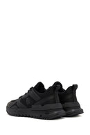 Derimod Zero Men's Black Lace Up Fabric Sneaker | Derimod Derimod Zero Men's Black Lace Up Fabric Sneaker | Derimod