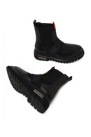 Harley Davidson Male Black Polperro Leather Chelsea Boots | Derimod Harley Davidson Male Black Polperro Leather Chelsea Boots | Derimod