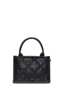 Women's Black Quilted Handbag | Derimod Women's Black Quilted Handbag | Derimod