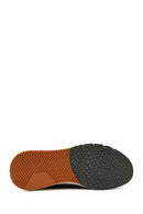 Erkek Siyah Bağcıklı Deri Casual Sneaker | Derimod Erkek Siyah Bağcıklı Deri Casual Sneaker | Derimod