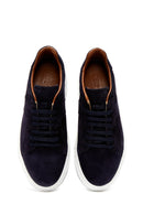 Men's Leather Suede Sneaker | Derimod Men's Leather Suede Sneaker | Derimod