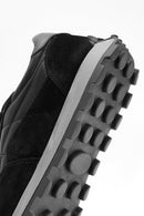 Men's Black Lace-up Leather Sneaker | Derimod Men's Black Lace-up Leather Sneaker | Derimod