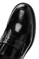 Erkek Siyah Deri Klasik Loafer | Derimod Erkek Siyah Deri Klasik Loafer | Derimod