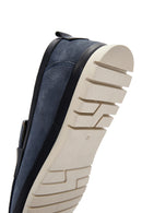 Erkek Lacivert Nubuk Deri Casual Loafer | Derimod Erkek Lacivert Nubuk Deri Casual Loafer | Derimod
