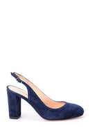 Women's Suede Heeled Shoes | Derimod Women's Suede Heeled Shoes | Derimod
