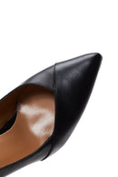 Women's Black Leather Stiletto | Derimod Women's Black Leather Stiletto | Derimod