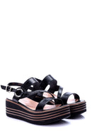 Women's Wedge Heel Sandals | Derimod Women's Wedge Heel Sandals | Derimod