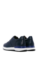 Erkek Lacivert Deri Sneaker | Derimod Erkek Lacivert Deri Sneaker | Derimod