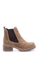 Women's Suede Leather Boots | Derimod Women's Suede Leather Boots | Derimod