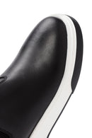 Men's Black Thick Sole Leather Casual Chelsea Boots | Derimod Men's Black Thick Sole Leather Casual Chelsea Boots | Derimod