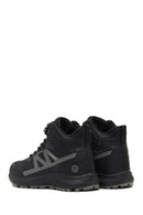 Derimod Dry Men's Black Lace-Up Thick-Soled Outdoor Boot | Derimod Derimod Dry Men's Black Lace-Up Thick-Soled Outdoor Boot | Derimod