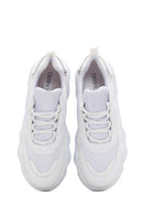 Women's White Thick Soled Sneaker | Derimod Women's White Thick Soled Sneaker | Derimod