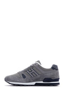 Hammer Jack Men's Gray Leather Sneaker | Derimod Hammer Jack Men's Gray Leather Sneaker | Derimod