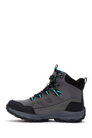 Caterpillar Kadın Gri Deri Waterproof Outdoor Bot | Derimod Caterpillar Kadın Gri Deri Waterproof Outdoor Bot | Derimod