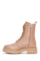 Women's Powder Leather Boots | Derimod Women's Powder Leather Boots | Derimod