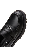 Kadın Siyah Deri Loafer | Derimod Kadın Siyah Deri Loafer | Derimod