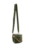 Women's Green Plush Waist Bag | Derimod Women's Green Plush Waist Bag | Derimod