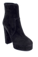 Women's Suede Heeled Boots | Derimod Women's Suede Heeled Boots | Derimod