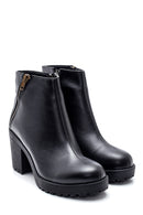 Women's Zippered Heeled Boots | Derimod Women's Zippered Heeled Boots | Derimod