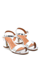 Women's Casual Heeled Sandals | Derimod Women's Casual Heeled Sandals | Derimod