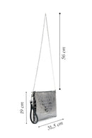 Women's Silver Portfolio Bag | Derimod Women's Silver Portfolio Bag | Derimod