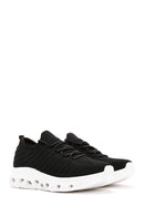 Derimod Zero Women's Black Lace-Up Thick Soled Sneaker | Derimod Derimod Zero Women's Black Lace-Up Thick Soled Sneaker | Derimod