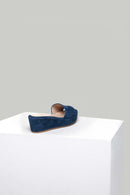 Wedge Heeled Suede Leather Women's Slippers | Derimod Wedge Heeled Suede Leather Women's Slippers | Derimod