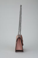 Pink Women's Crossbody Bag with Flower Detail | Derimod Pink Women's Crossbody Bag with Flower Detail | Derimod