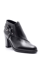 Women's Heeled Leather Boots | Derimod Women's Heeled Leather Boots | Derimod