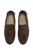 Erkek Kahverengi Deri Loafer | Derimod Erkek Kahverengi Deri Loafer | Derimod