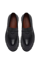 Erkek Siyah Deri Loafer | Derimod Erkek Siyah Deri Loafer | Derimod