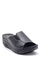 Women's High Soled Slippers | Derimod Women's High Soled Slippers | Derimod