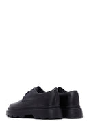 Men's Black Lace-Up Thick-Soled Leather Casual Shoes | Derimod Men's Black Lace-Up Thick-Soled Leather Casual Shoes | Derimod
