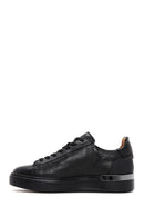 Men's Black Leather Sneaker | Derimod Men's Black Leather Sneaker | Derimod