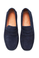 Men's Leather Nubuck Loafer | Derimod Men's Leather Nubuck Loafer | Derimod