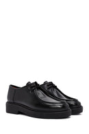 Derimod Gritti Women's Black Lace-Up Leather Masculine Shoes | Derimod Derimod Gritti Women's Black Lace-Up Leather Masculine Shoes | Derimod