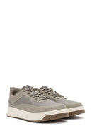 ACBC x Derimod Erkek Vizon Bağcıklı Sneaker | Derimod ACBC x Derimod Erkek Vizon Bağcıklı Sneaker | Derimod