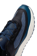 ACBC x Derimod Men's Navy Blue Lace-Up Thick-Sole Fabric Sneakers | Derimod ACBC x Derimod Men's Navy Blue Lace-Up Thick-Sole Fabric Sneakers | Derimod