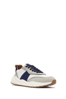ACBC x DERİMOD Men's Beige Laced Thick Soled Sneaker | Derimod ACBC x DERİMOD Men's Beige Laced Thick Soled Sneaker | Derimod