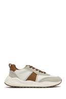 ACBC x DERİMOD Men's Brown Laced Thick Soled Sneaker | Derimod ACBC x DERİMOD Men's Brown Laced Thick Soled Sneaker | Derimod