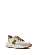 ACBC x DERİMOD Men's Brown Laced Thick Soled Sneaker | Derimod ACBC x DERİMOD Men's Brown Laced Thick Soled Sneaker | Derimod