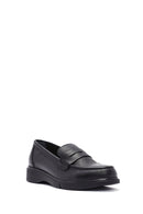 Kadın Siyah Deri Comfort Loafer | Derimod Kadın Siyah Deri Comfort Loafer | Derimod